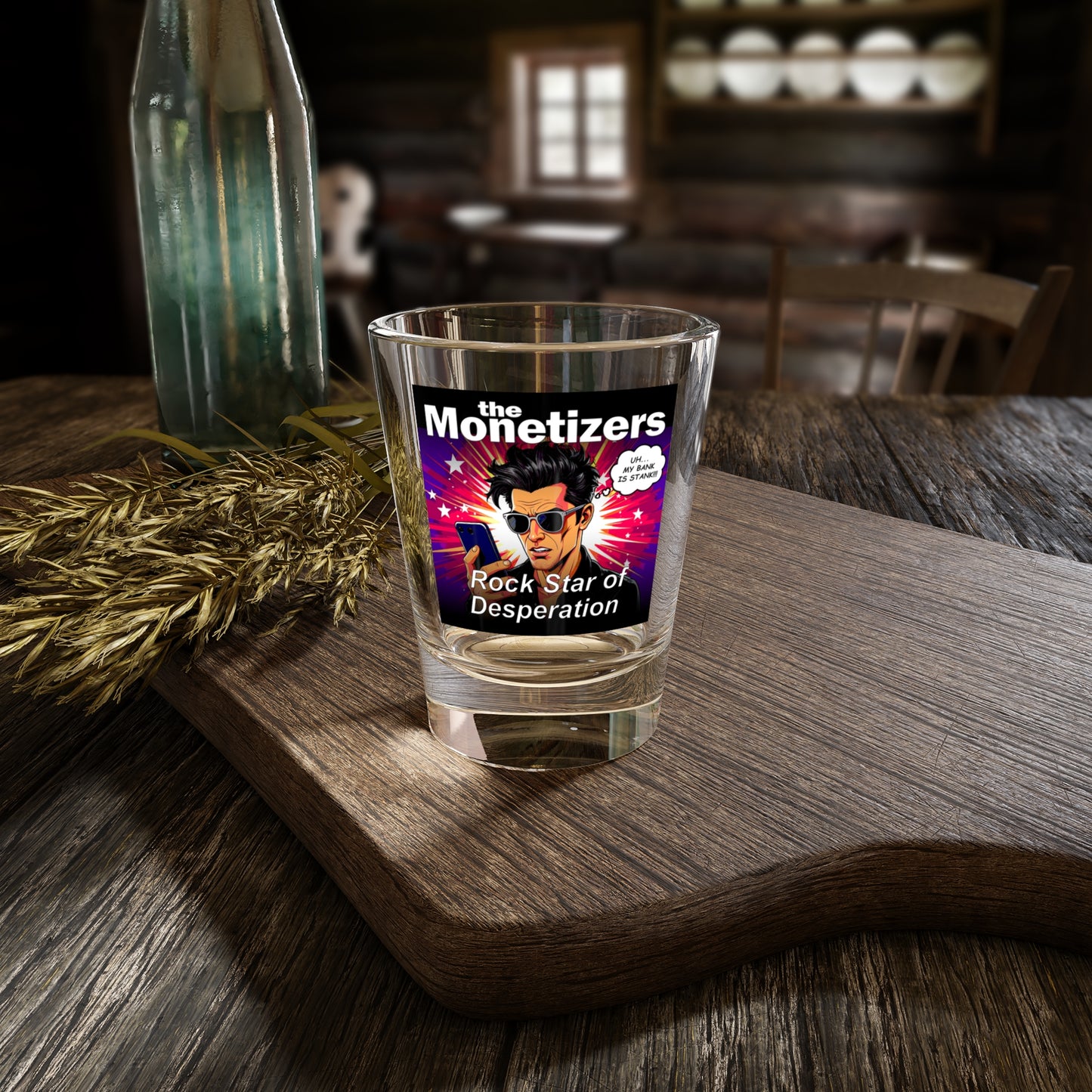 "Rock Star" Shot Glass