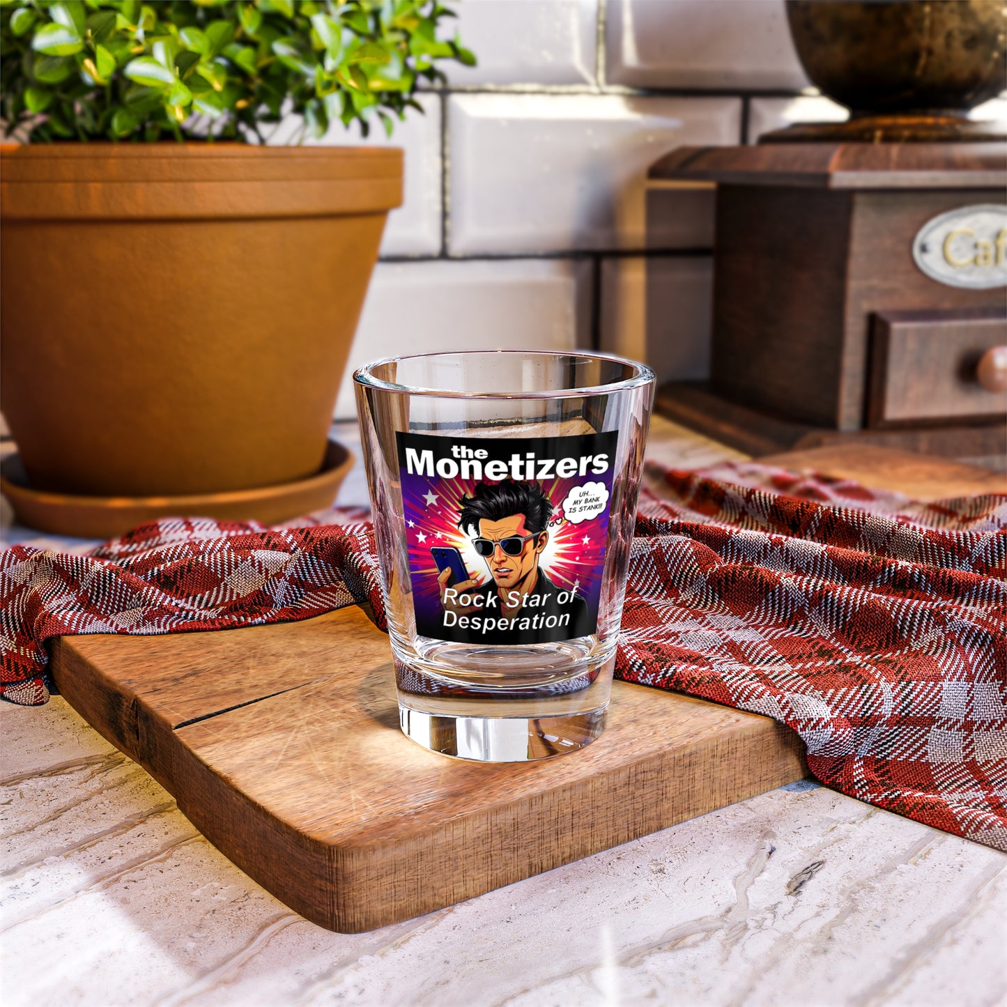 "Rock Star" Shot Glass